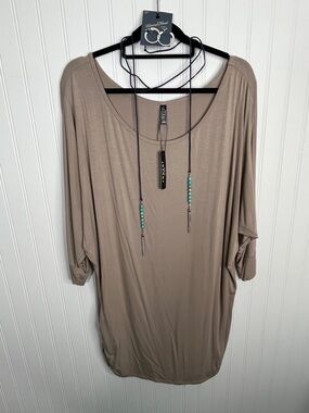 26. Taupe Dolman Sleeve Tunic Dress Bundle